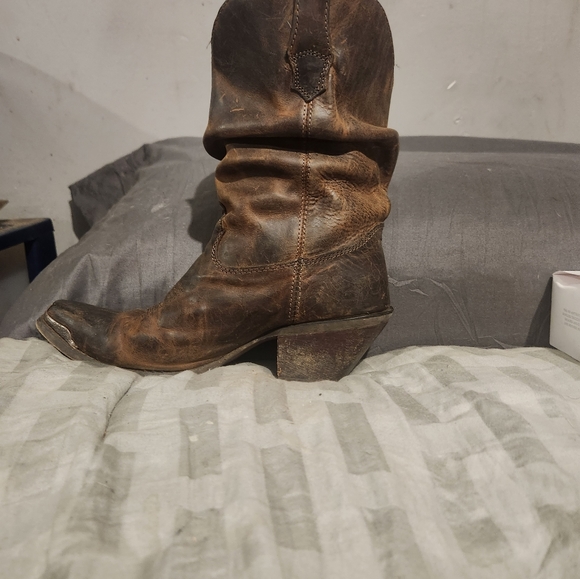 Durango slouch cowboy boots sz 8 - Picture 4 of 5
